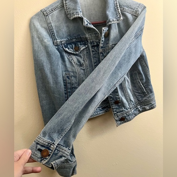 American Eagle Denim Jean Jacket - Picture 8 of 14
